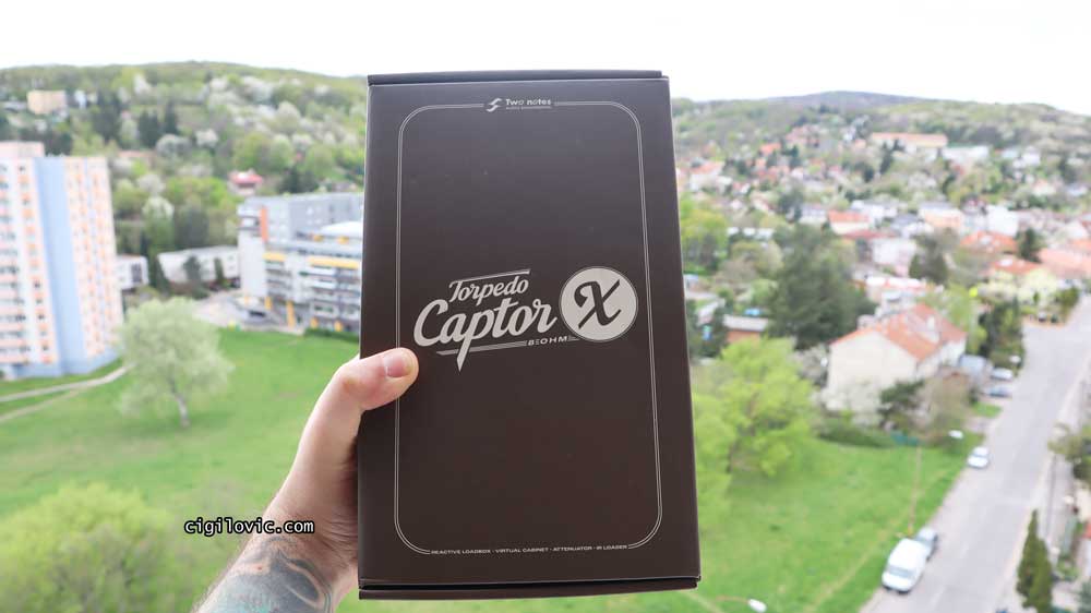 Two Notes Captor X SE - Box Top