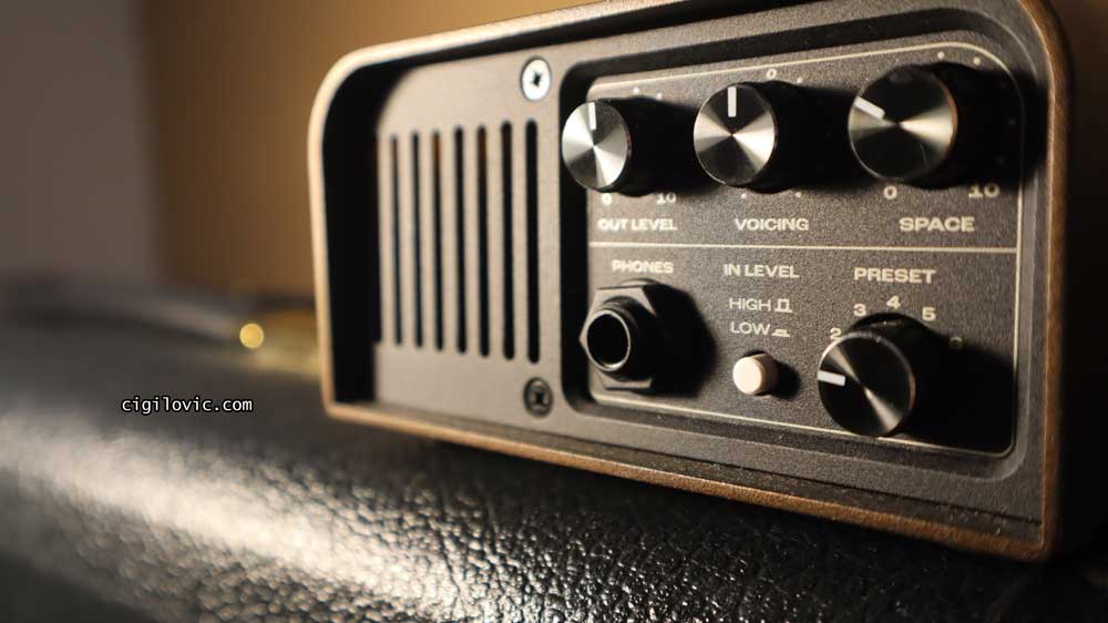 Two Notes Captor X SE - On Marshall Close Up