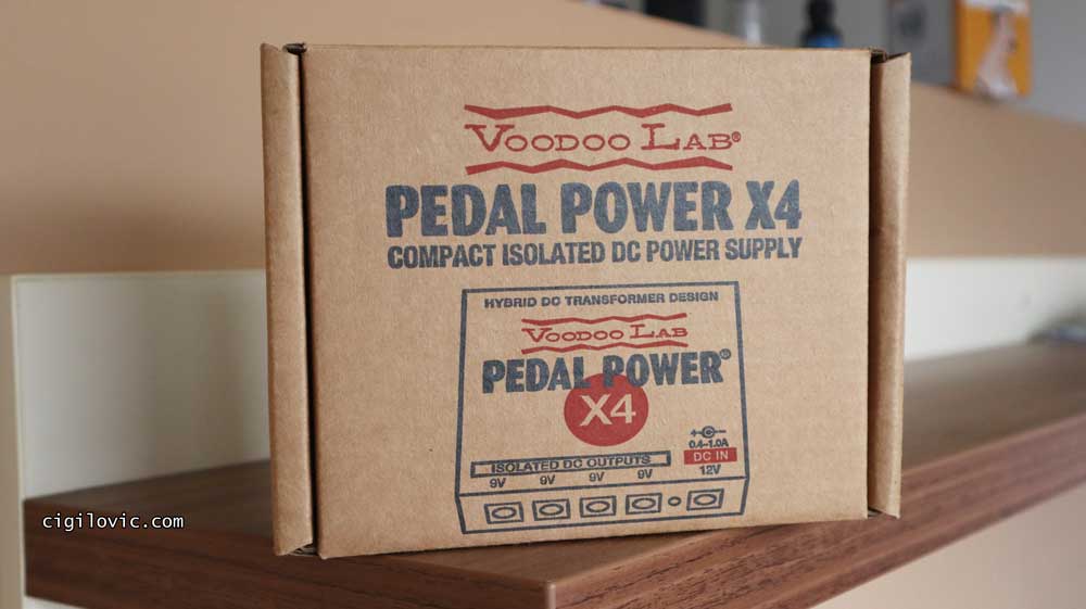 Pedal Power X4, box