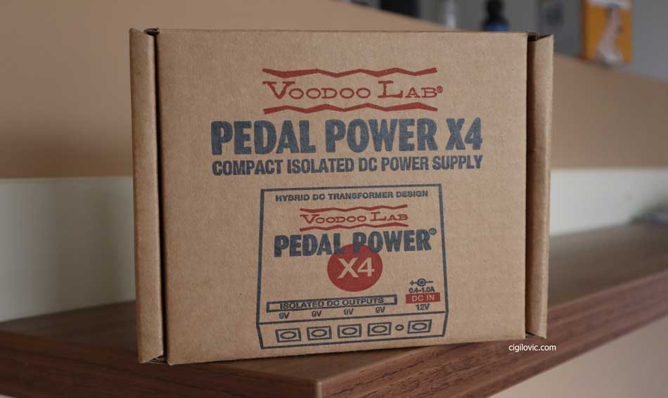 Voodoo Lab Pedal Power X4 Cool Cartoon Box